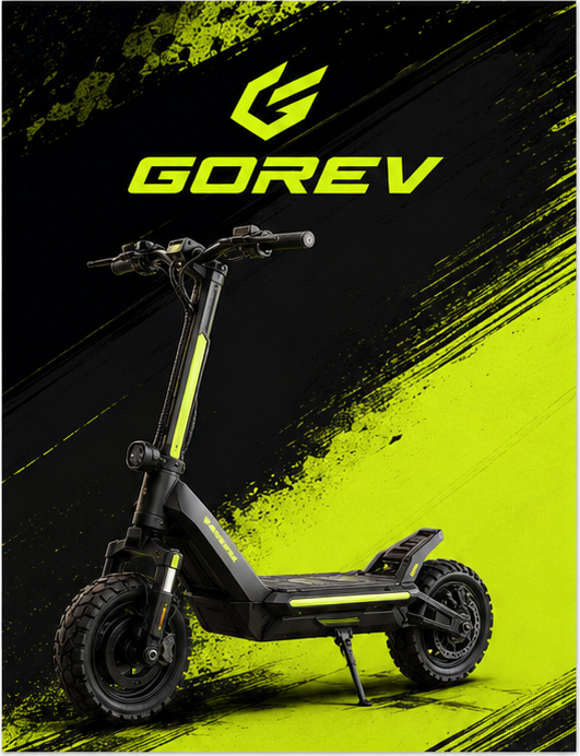Gorev e-scooter branding